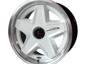 Speedart 18' ATS style 3-piece wheel and cover Rear 10x18' White. Porsche 964 / 993 / 996